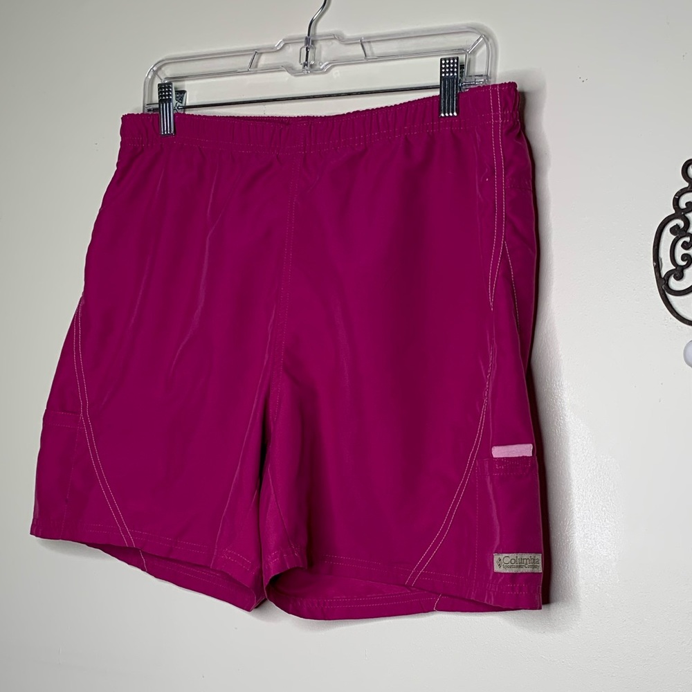 Columbia Drawstring Flat Front Shorts Sz L